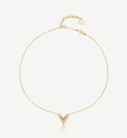 【定番人気】ルイヴィトン★ネックレス エセンシャルV 2色